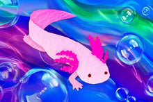 Load image into Gallery viewer, Axolotl Trendy Jigsaw gift for kids
