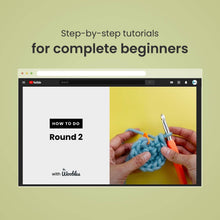 Load image into Gallery viewer, Felix the Fox Beginner Crochet Kit
