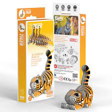 EUGY Tiger 3D Puzzle