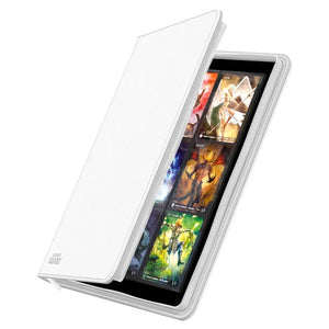 Binder: 9-Pocket: ZipFolio: XenoSkin: White