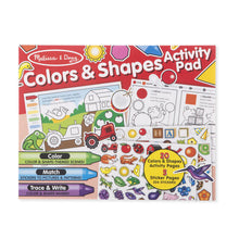 Load image into Gallery viewer, Colors &amp; Shapes Activity Pad
