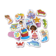 Load image into Gallery viewer, Tub Stickables - Mermaids Soft Shapes Bath Toy
