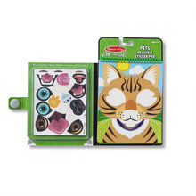 Load image into Gallery viewer, Make-a-Face - Pets Reusable Sticker Pad - On the Go Travel Activity

