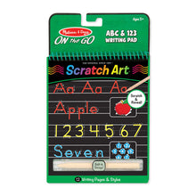 Load image into Gallery viewer, Scratch Art - ABC &amp; 123 Writing Pad
