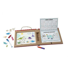 Load image into Gallery viewer, Natural Play: Play, Draw, Create Reusable Drawing &amp; Magnet Kit - Dinosaurs
