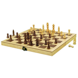 12 Inch Wooden Folding Chess Board