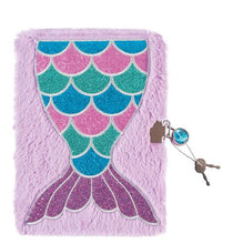 Load image into Gallery viewer, Mermaid Plush Journal
