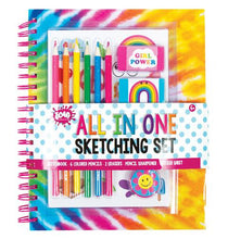 Load image into Gallery viewer, All in One Sketching Set: Tie Dye
