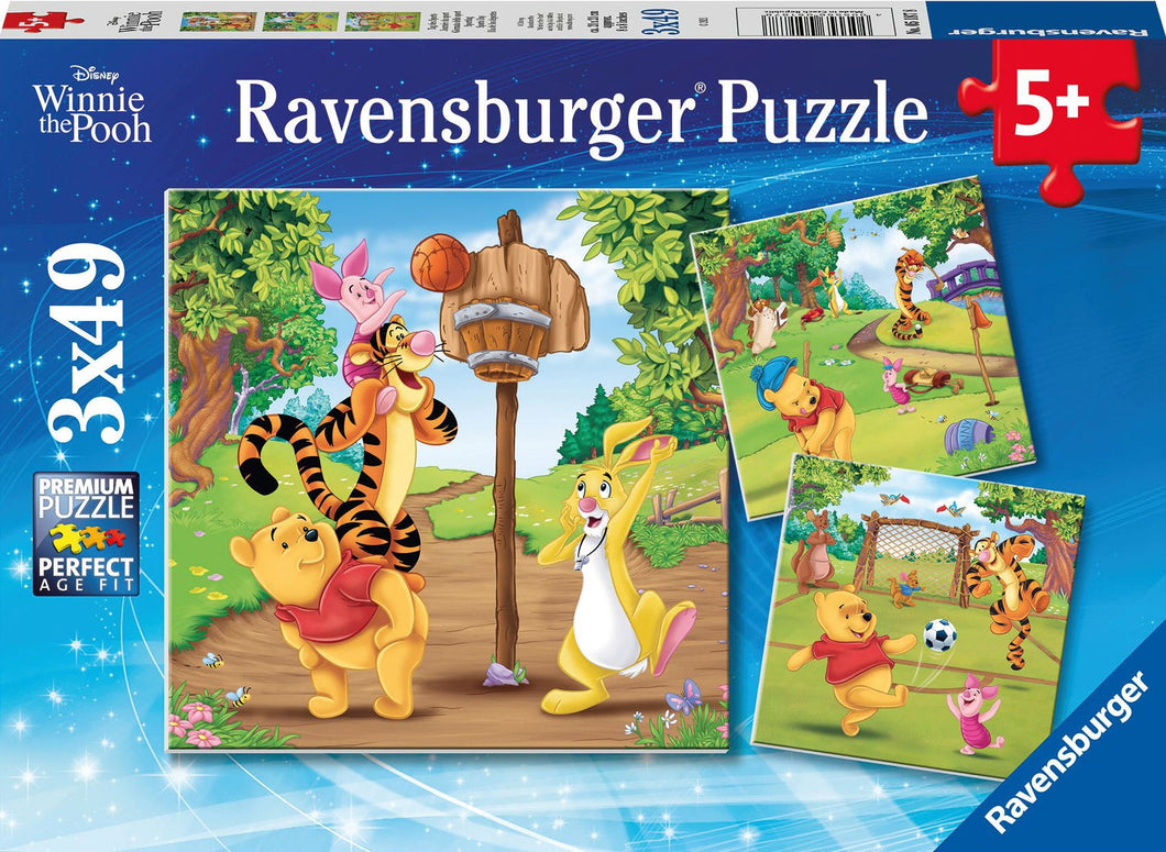 Sports Day  (3 x 49 pc Puzzle)
