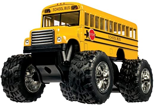 Diecast Monster School Bus