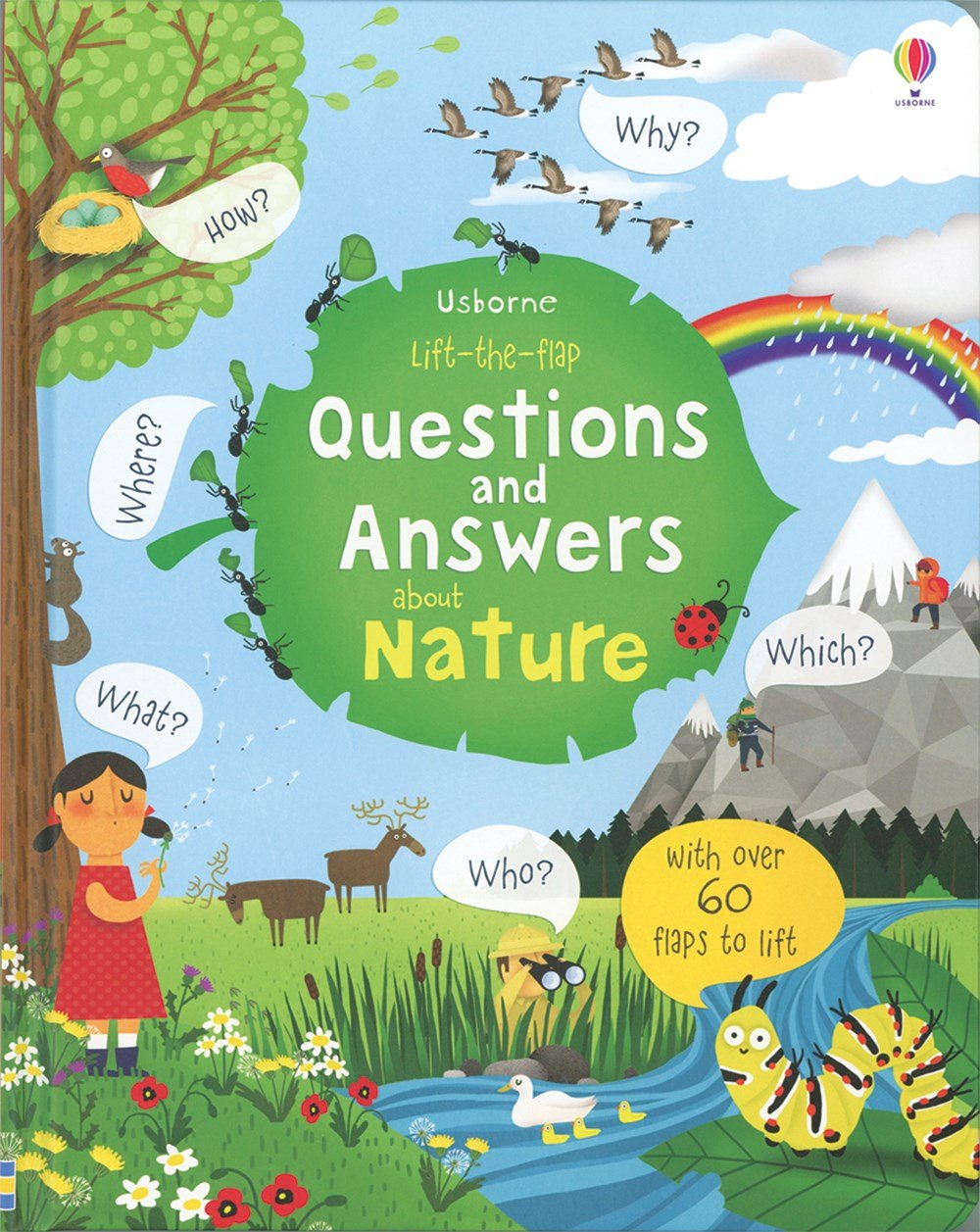Lift-the-Flap Questions and  Answers About Nature