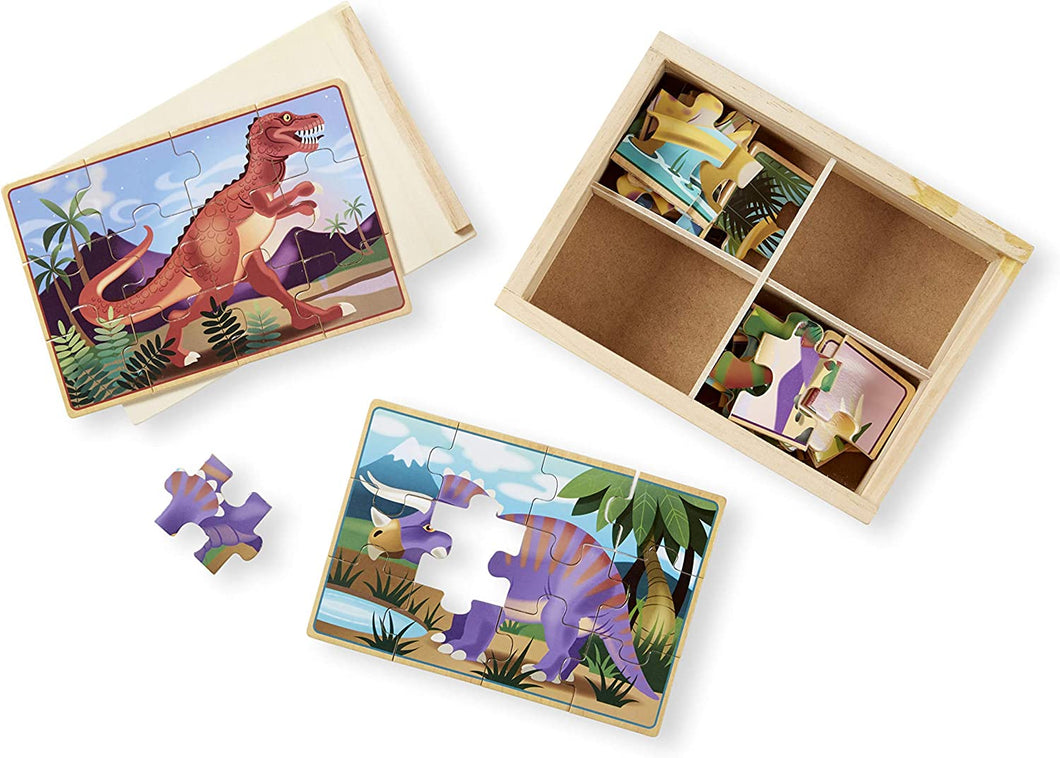 Dinosaur Jigsaw Puzzles in a Box