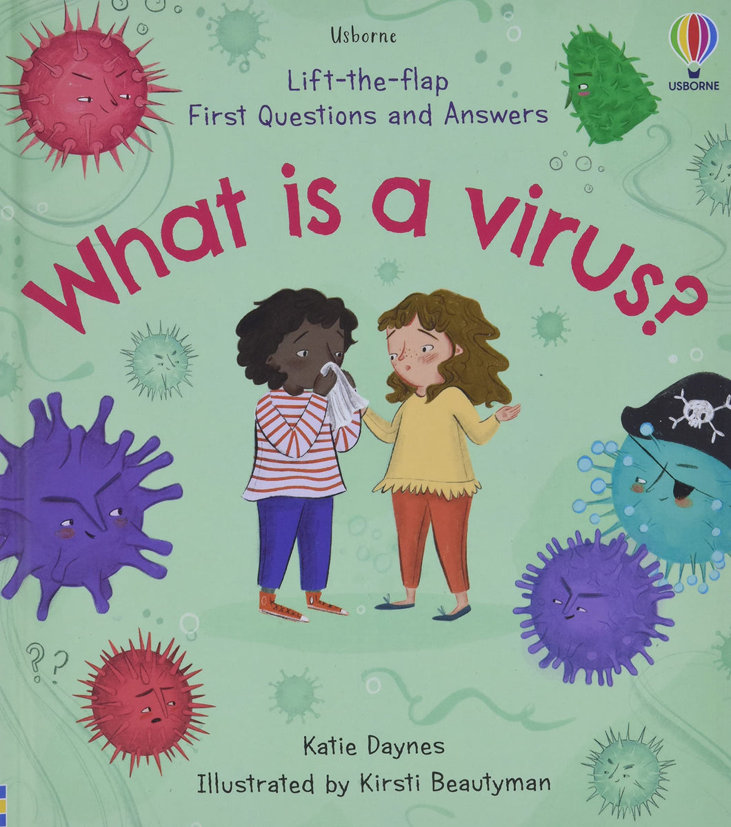 lift-the-flap first questions and answers what is a virus