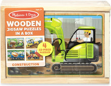 Load image into Gallery viewer, Construction Jigsaw Puzzles in a Box
