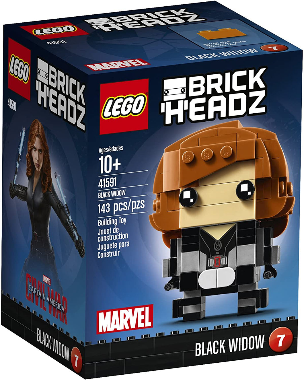 BrickHeads Black Widow V39