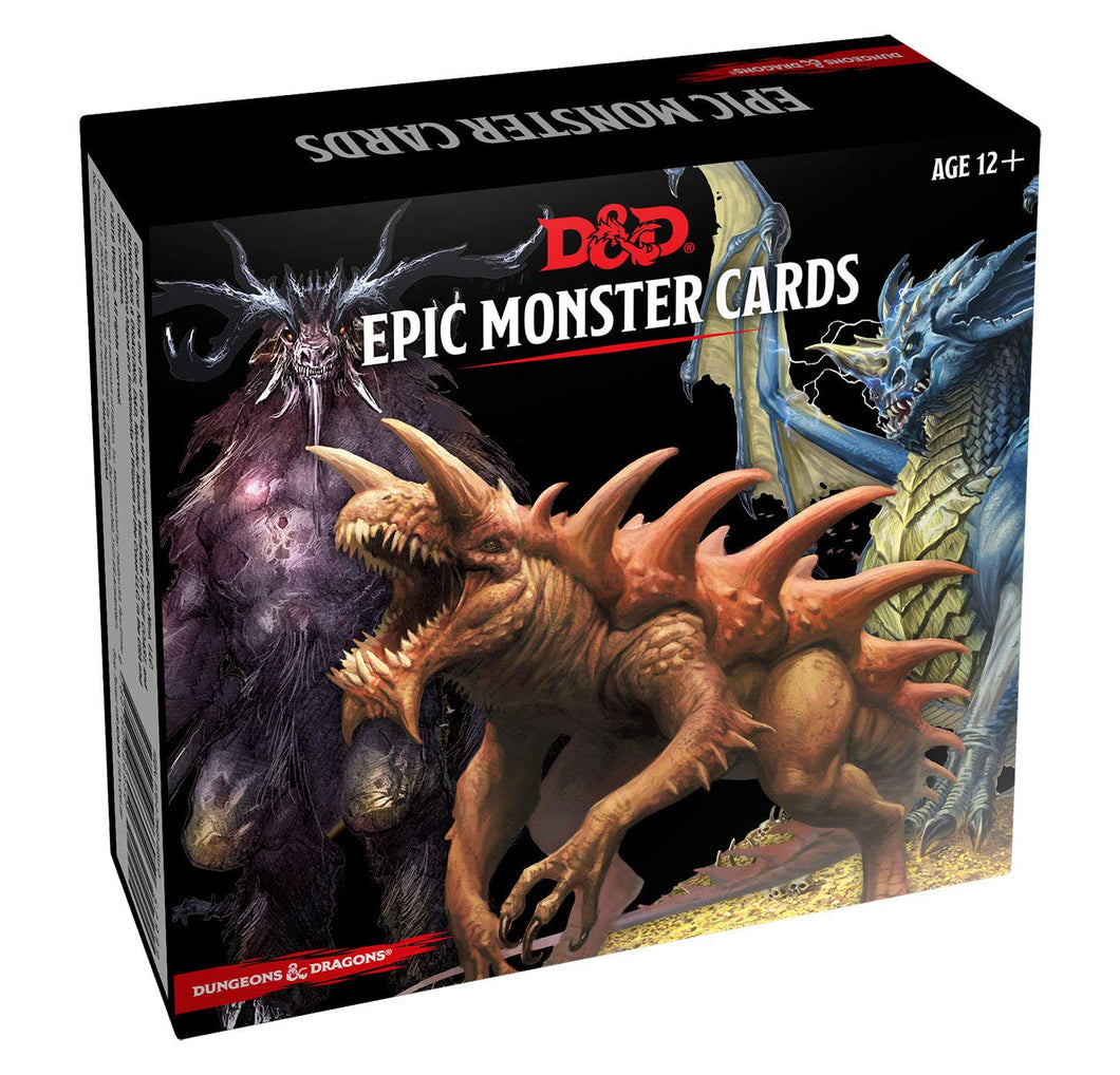 D&D Monster Cards: Epic Monsters