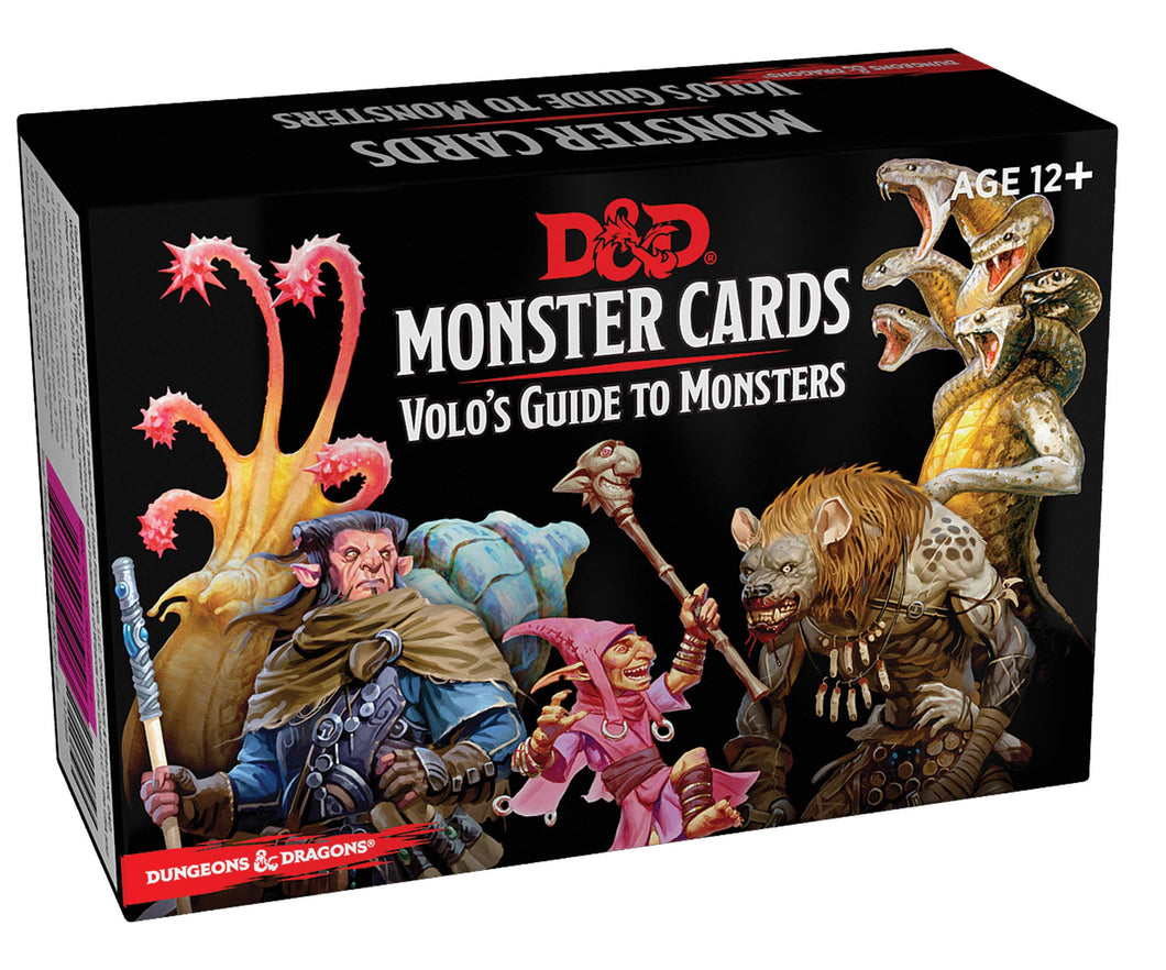 D&D Monster Cards: Volo's Guide Deck