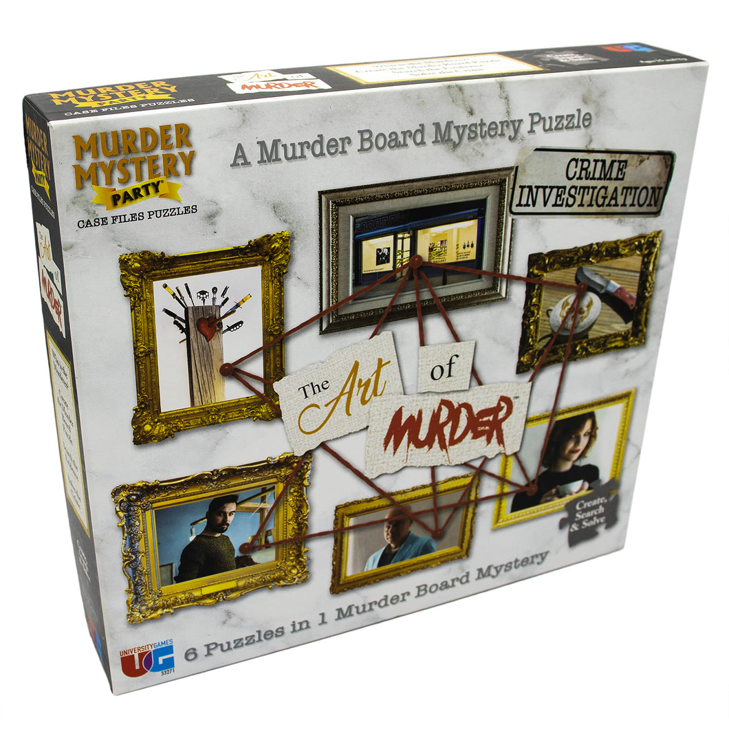 Case File Puzzle-The Art of Murder