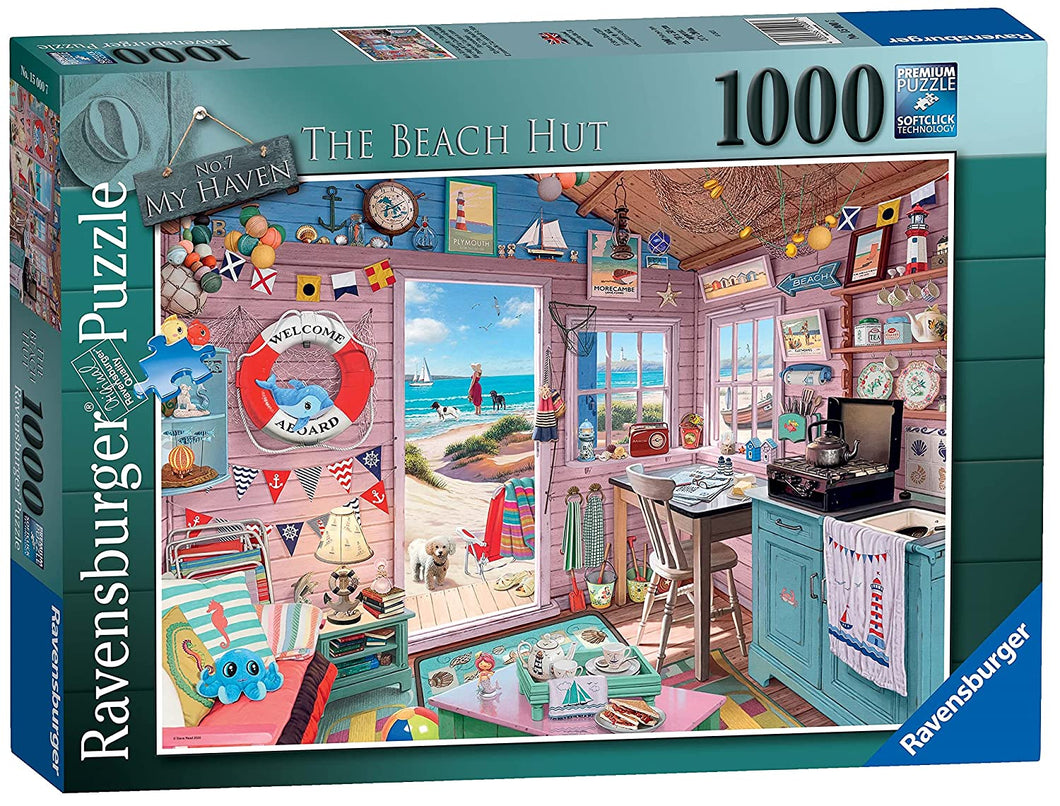 The Beach Hut  (1000 pc Puzzle)