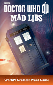 Dr Who Mad Libs
