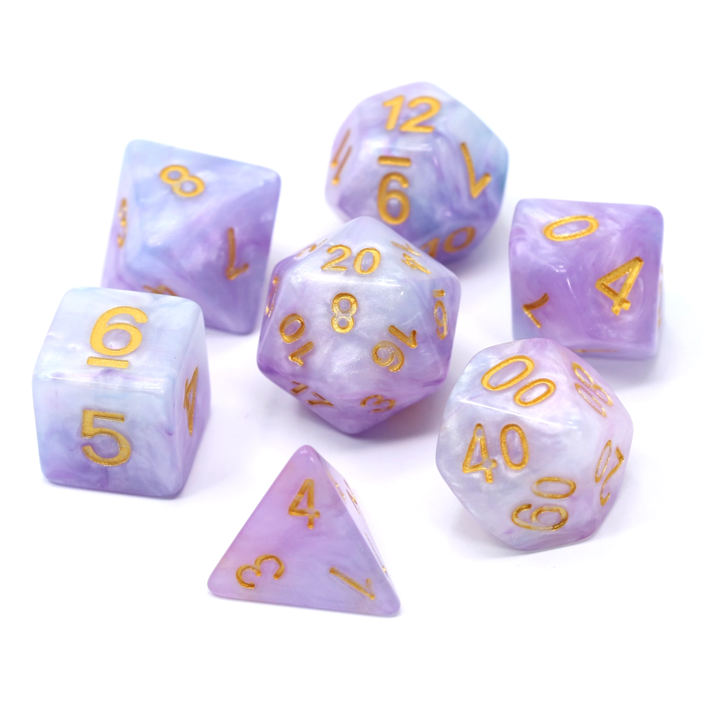 7 Piece RPG Set - Gossamer Dreams