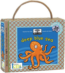 Book And Puzzle Deep Blue Sea