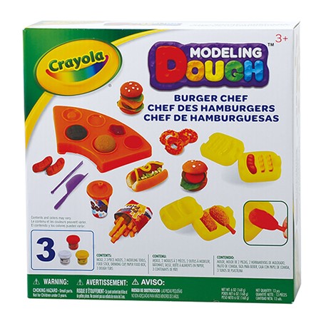 Cray Dough Burger Chef Playset