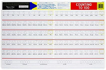 Counting to 100 Write-A-Mat