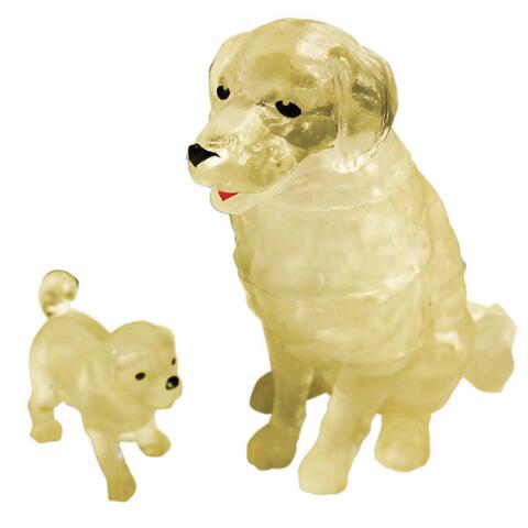Crystal Puzzle-Dog and Puppy