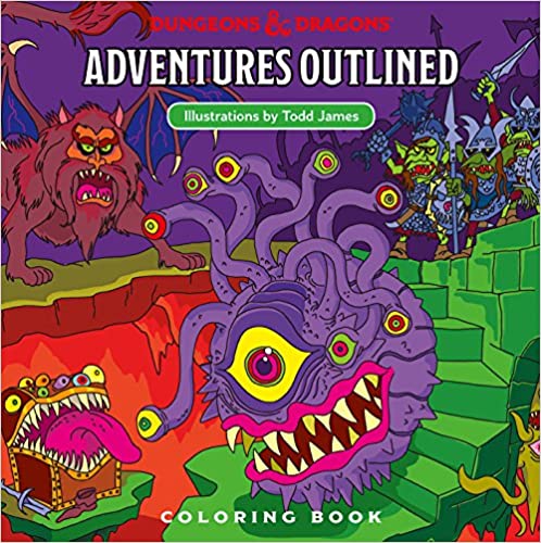 D & D Coloring Book