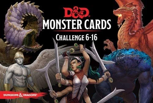 D&D Spell Cards Monster 6-16