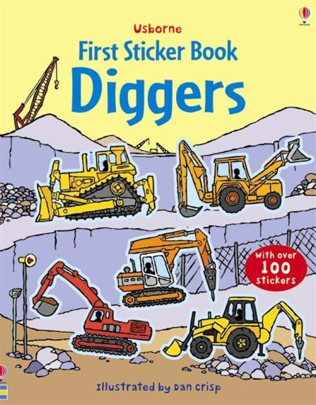 Diggers sticker book