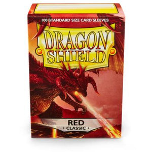 Dragon Shield Sleeve Red 100
