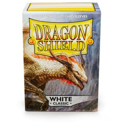 Dragon Shield Sleeve White 100
