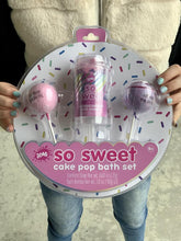 Load image into Gallery viewer, So Sweet Cake Pop Bath Bomb Set
