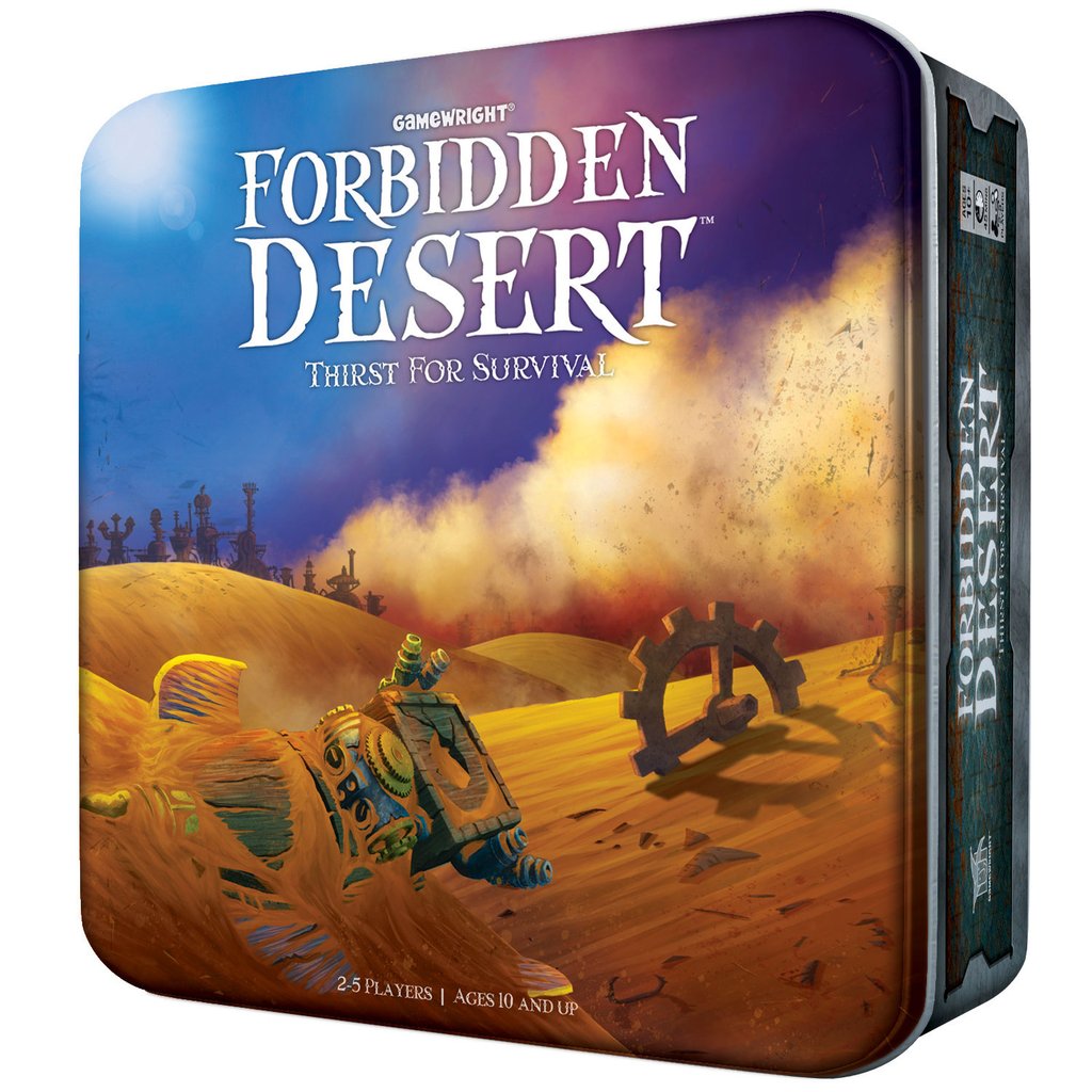 Forbidden Desert tin