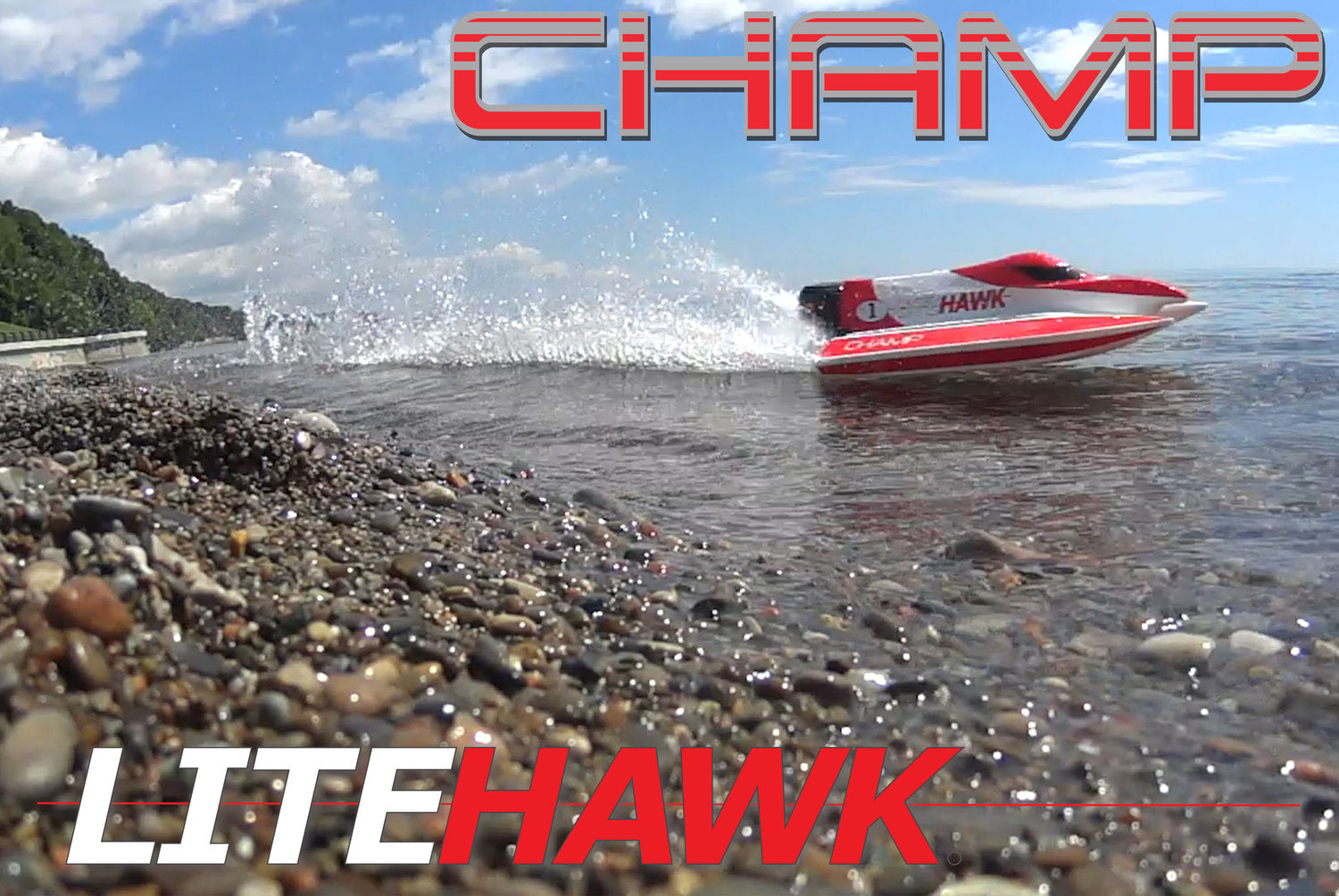 Litehawk champ shop rc boat