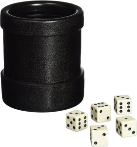 Lucky Dice Cup With 5 Dice