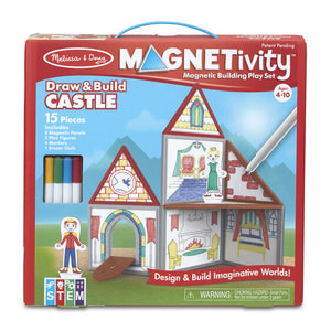 Magnetivity Draw And Build Castle