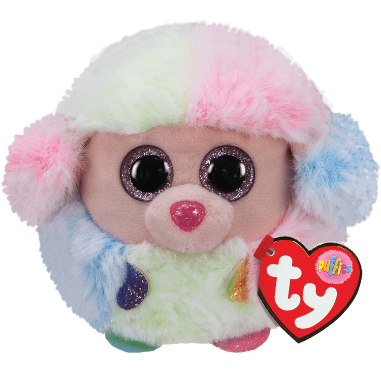 Rainbow Puffie Poodle