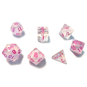 Sirius 7-set Cloud White With Pink Numbers