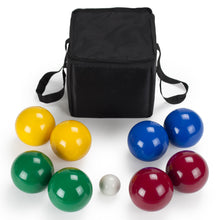 Load image into Gallery viewer, Deluxe 4-Player Resin Bocce Ball Set W Carrying Case
