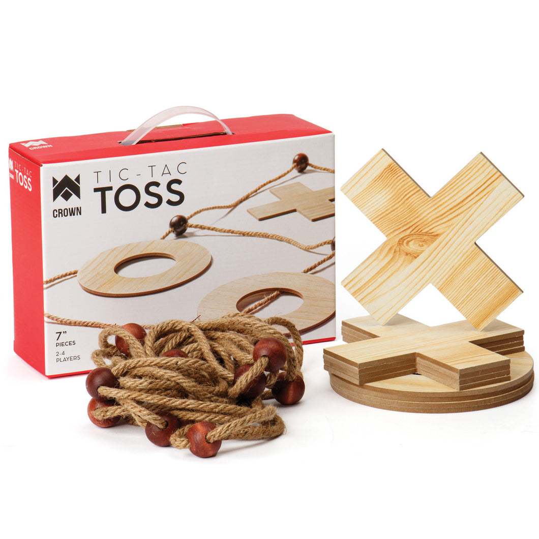 Wooden Tic-Tac-Toss