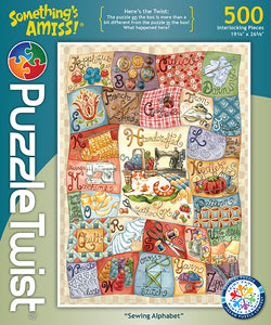Sewing Alphabet 500 pc