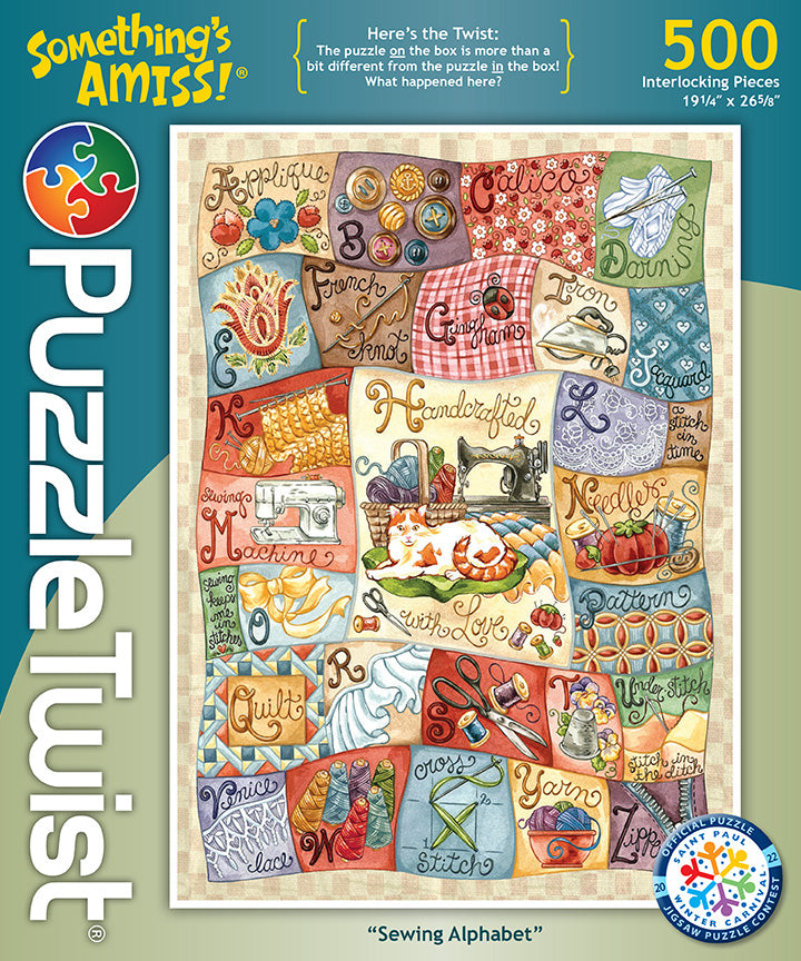 Sewing Alphabet 500 pc