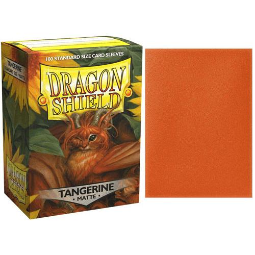 Dragon Shield 100CT Box Matte Tangerine
