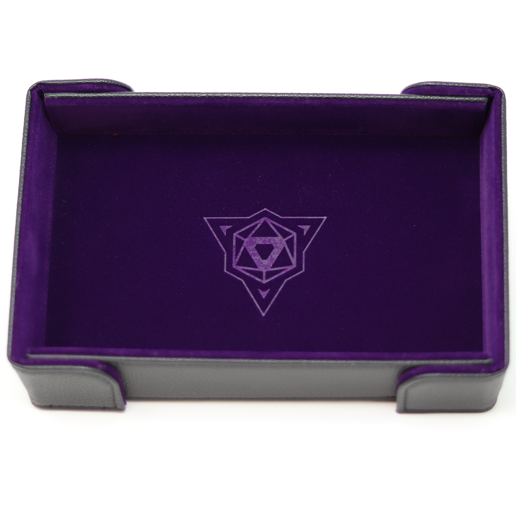 Magnetic Rectangle Tray - Purple Velvet