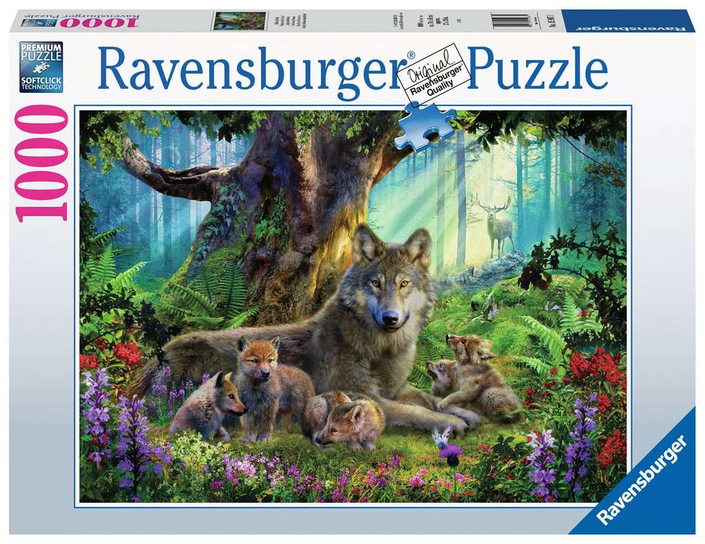 Wolves In The Forrest 1000Pc
