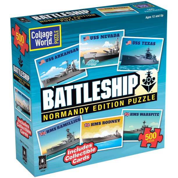 Battleship Collage World Puzzle