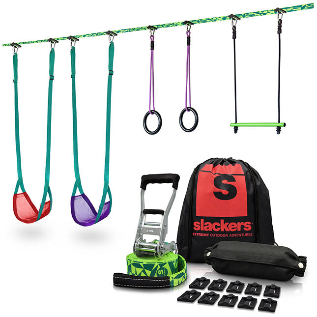 Slackers Swingline 36ft 5 Obsticles